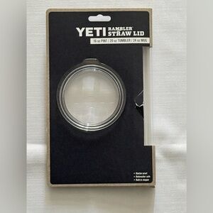 Yeti Tumbler Rambler Straw Lid, 24oz. New